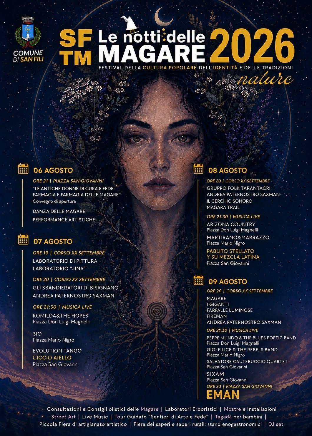 "Le Notti delle Magare" MUSICA LIVE (inizio ore 21.30)