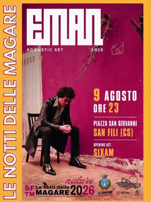 "Le Notti delle Magare" EMAN (inizio ore 23.00)