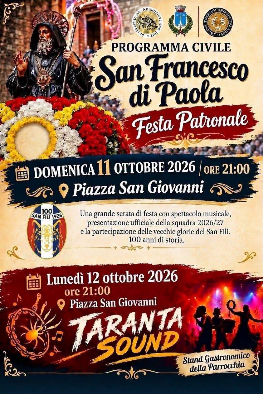 Presentazione Ufficiale della squadra ASD San Fili per la stagione 2026/27