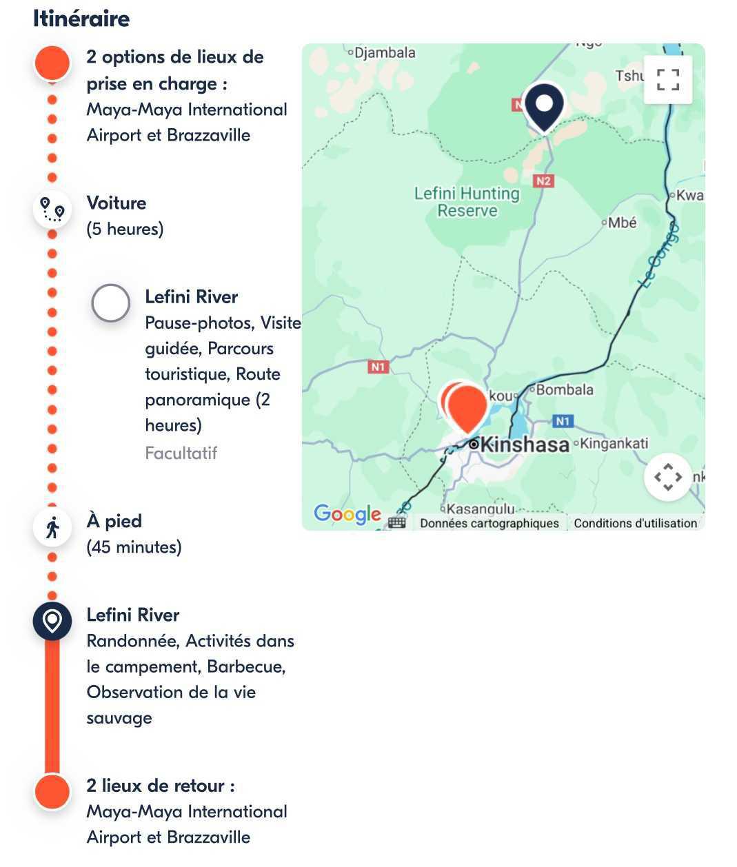 Découvrez la réserve de faune de Lefini