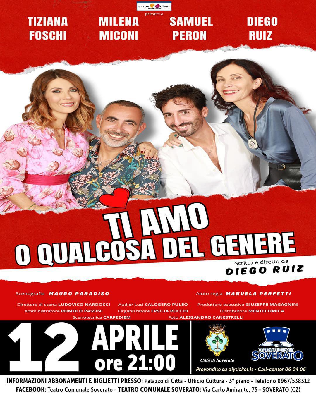 Ti Amo o Qualcosa del Genere (inizio ore 21.00)