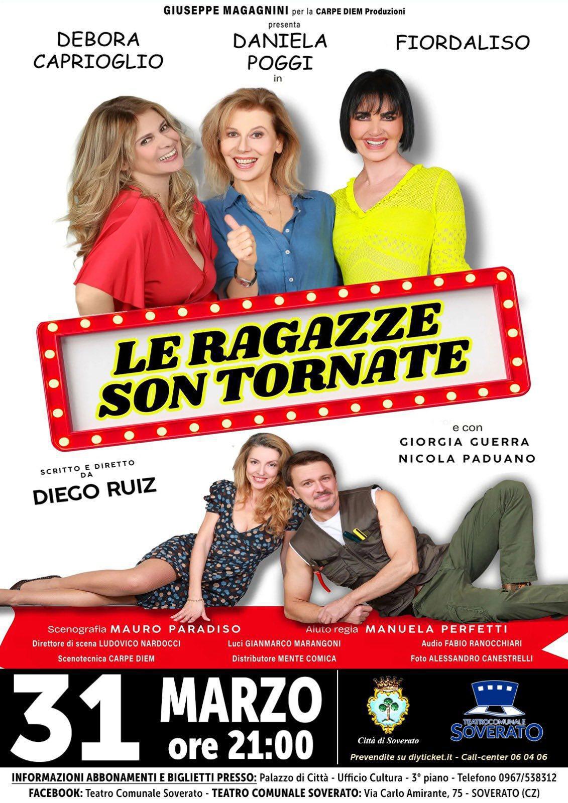 Le Ragazze Sono Tornate (inizio ore 21:00)