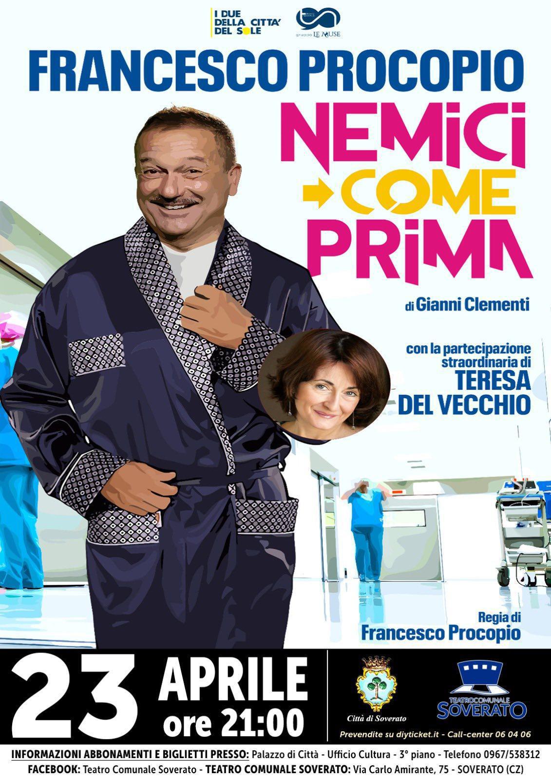 "Nemici Come Prima" (inizio ore 21:00)