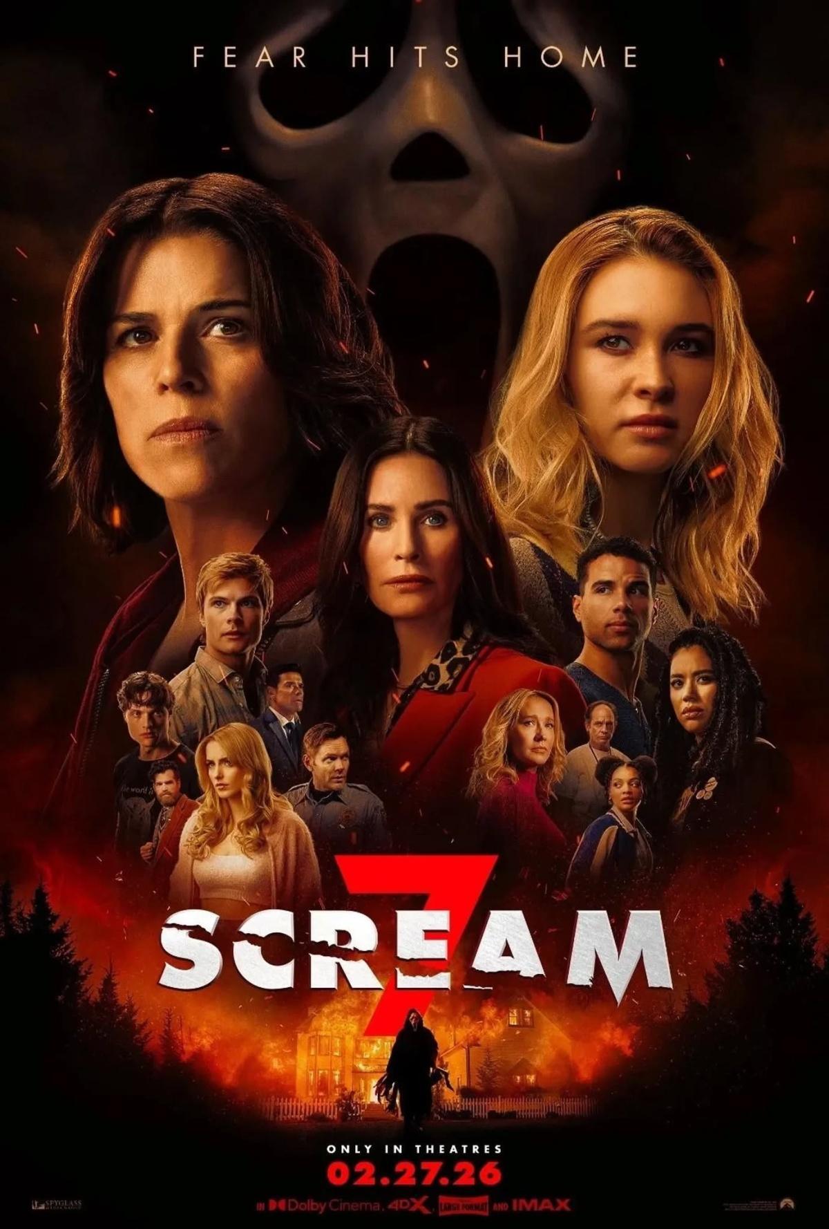 "Scream 7" (inizio spettacoli ore 19.00 - 21.00)