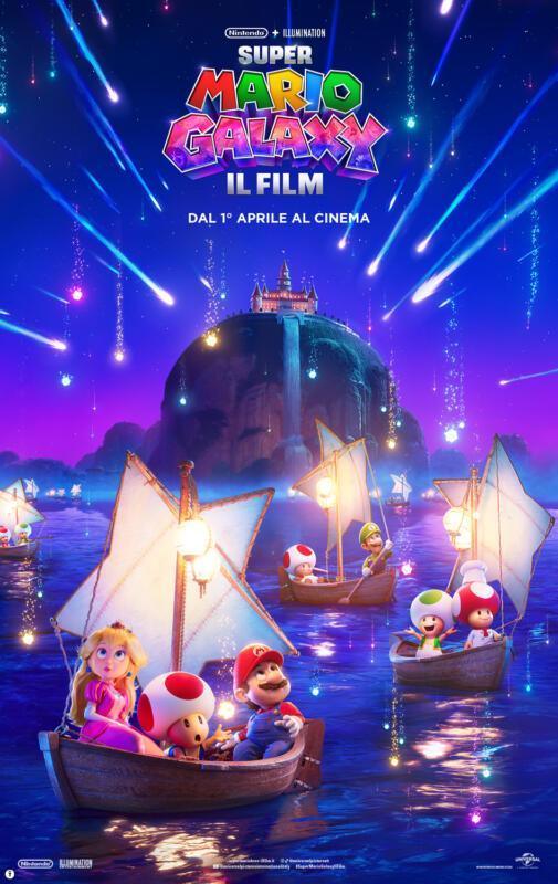 "Super Mario Galaxy Il Film" (Inizio Spett. Ore 17,30 e 19,15)