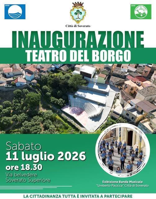 Inaugurazione Teatro del Borgo (inizio ore 18:30)