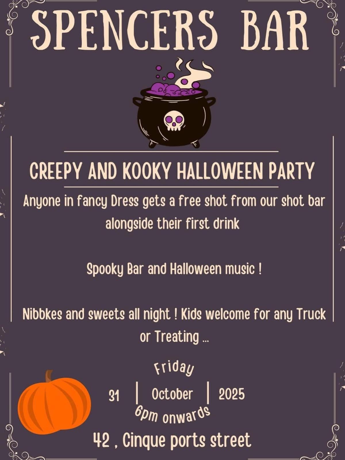Halloween @ Spencer’s Bar 