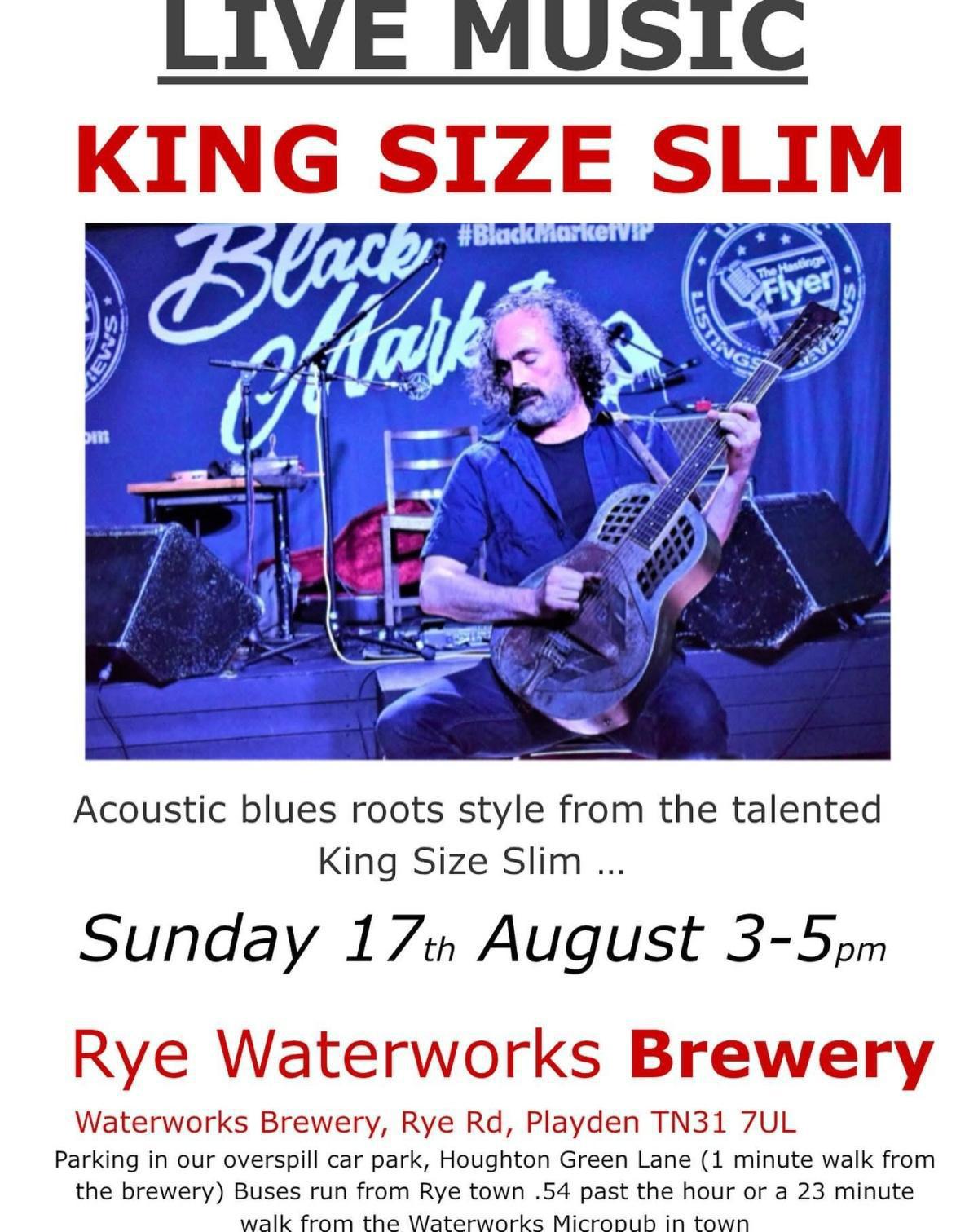 🎶King Size Slim @ Rye Waterworks Brewery