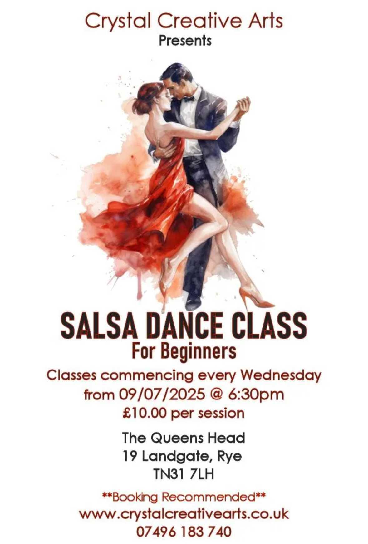 Salsa Dance Class @ The Queens