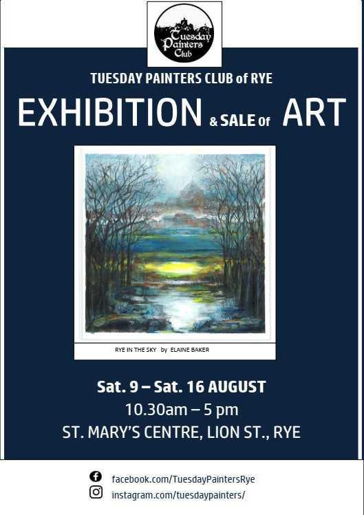 Tuesday Painters Club of Rye Exhibition & Sale of Art