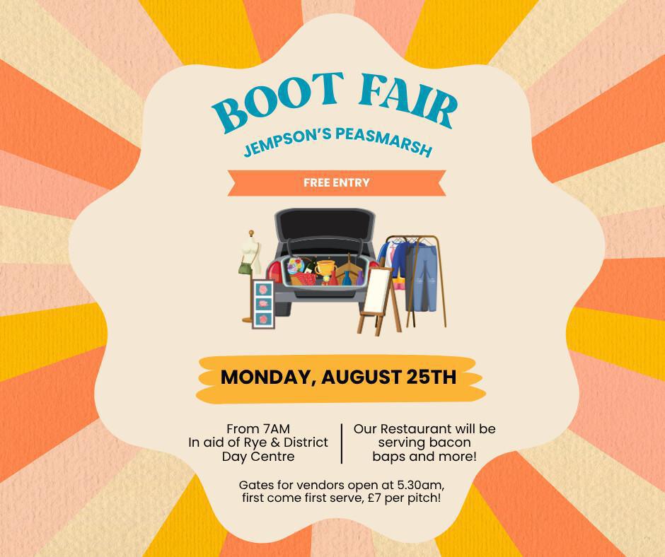 Charity Bootfair @ Jempson's Superstore