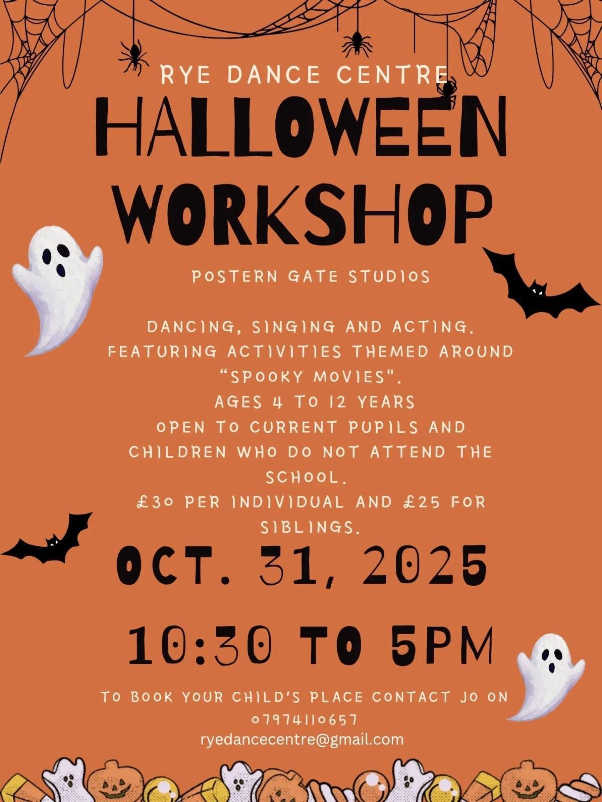 Halloween Workshop @ Rye Dance Centre