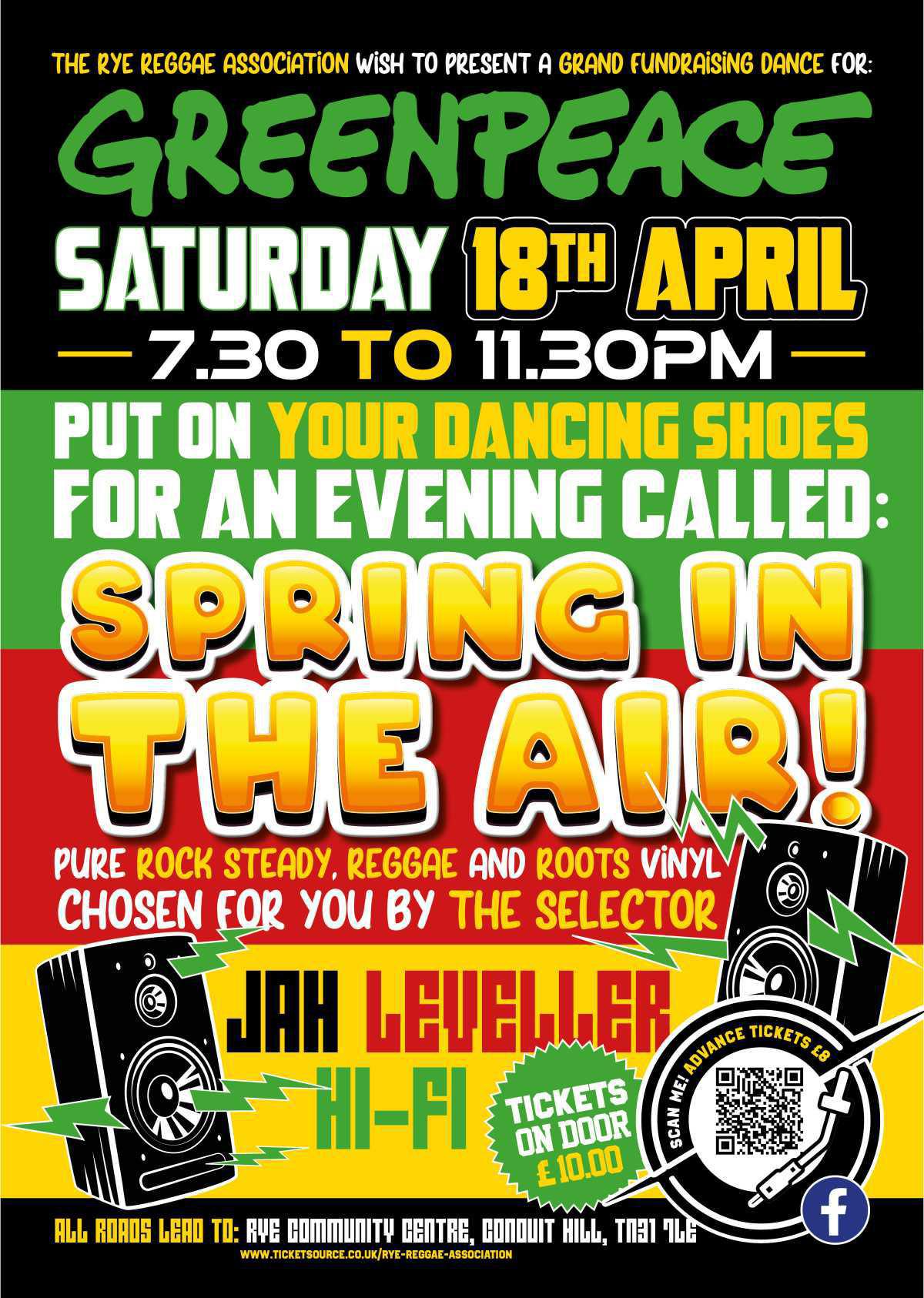 Spring In The Air - Reggae, Rock Steady and Roots Vinyl Night