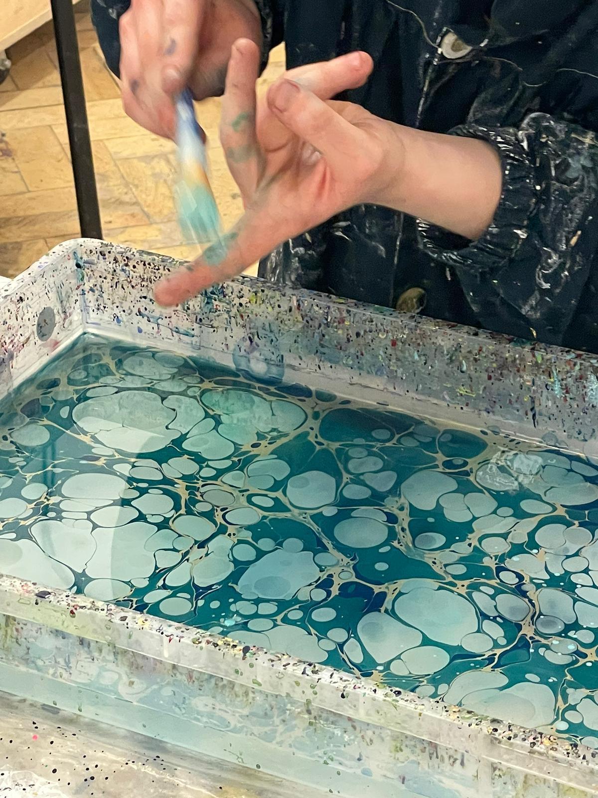 Paper Marbling Workshop: An Introduction to Marbling 