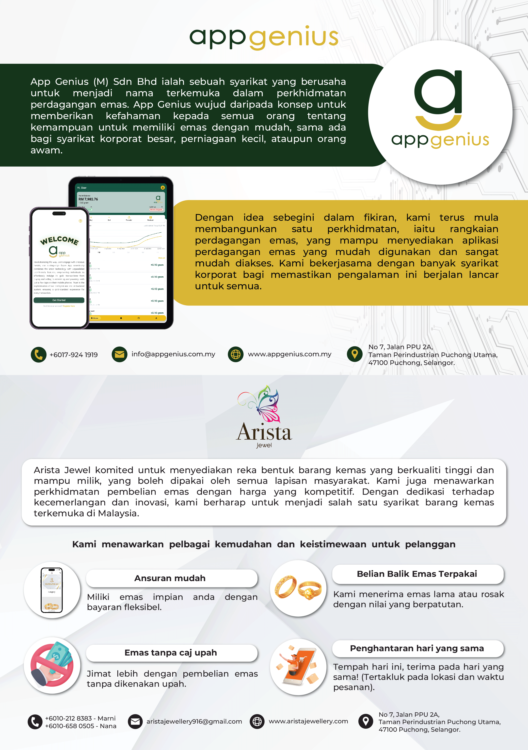 App Genius (M) Sdn Bhd & Arista Jewel (M) Sdn Bhd