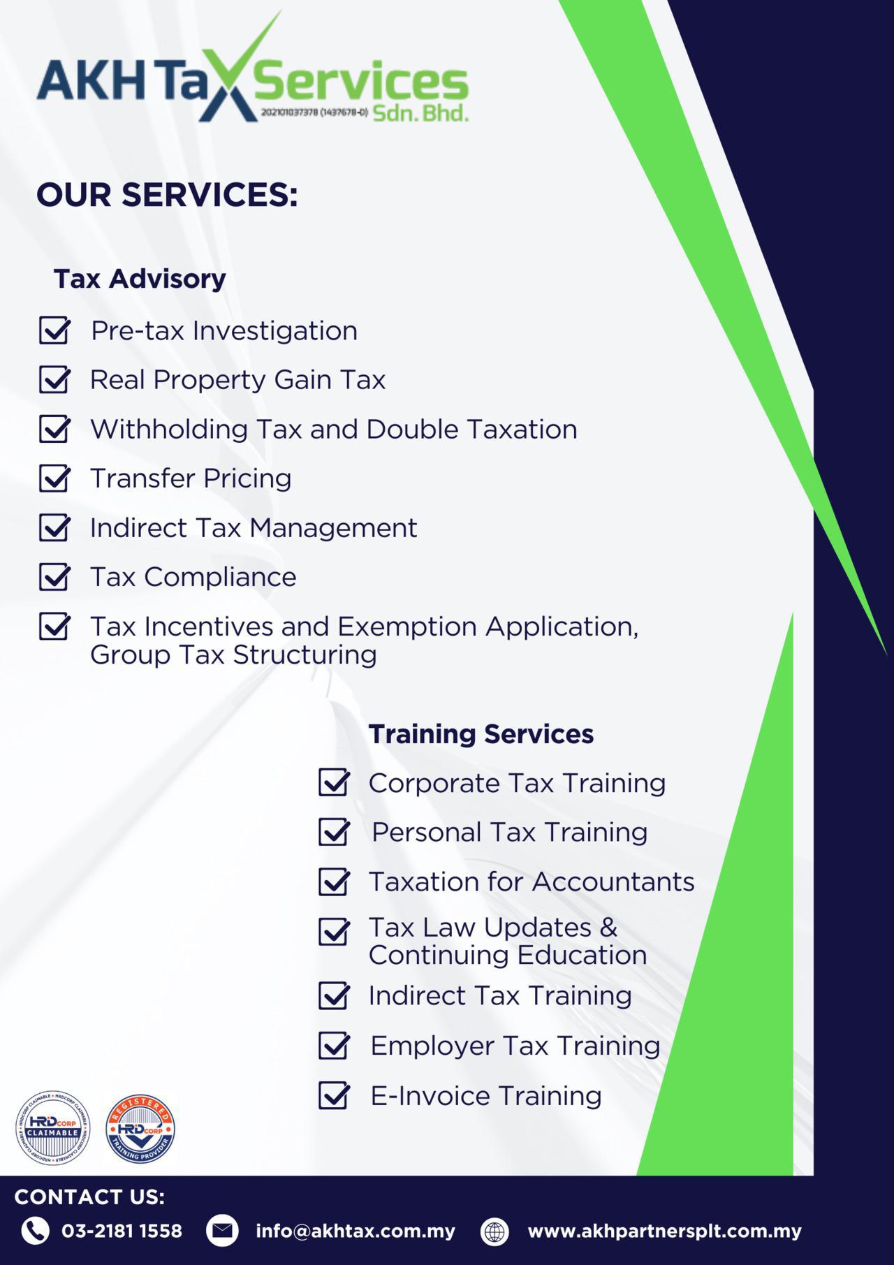 AKH TAX SERVICES SDN BHD