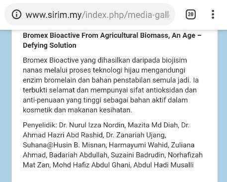 Penyelidik Sirim Berhad Penyelidik Sirim Berhad