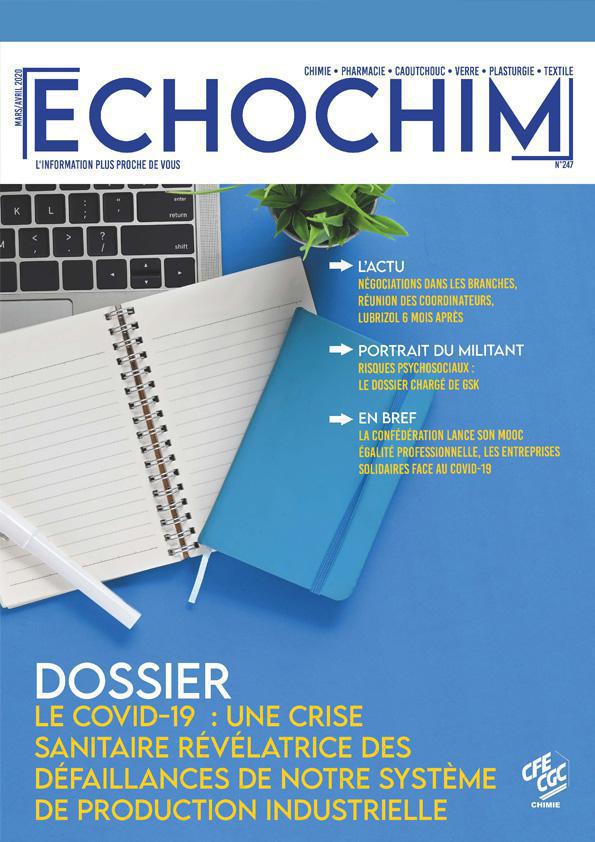 ECHOCHIM Le Covid-19 Mars-Avril 2020