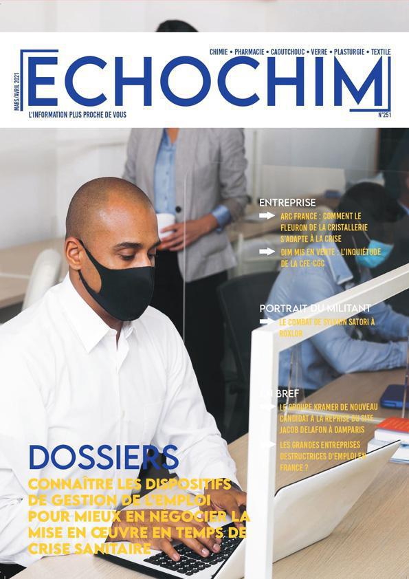 ECHOCHIM "CONNAITRE LES DISPOSITIFS DE GESTION DE L'EMPLOI" Mars 2021