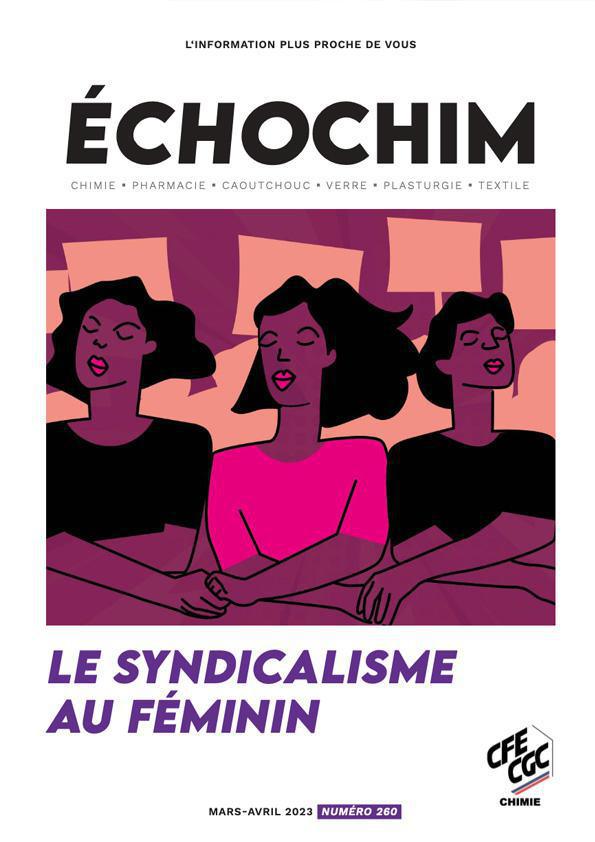 ECHOCHIM "LE SYNDICALISME AU FEMININ" Mars-Avril 2023