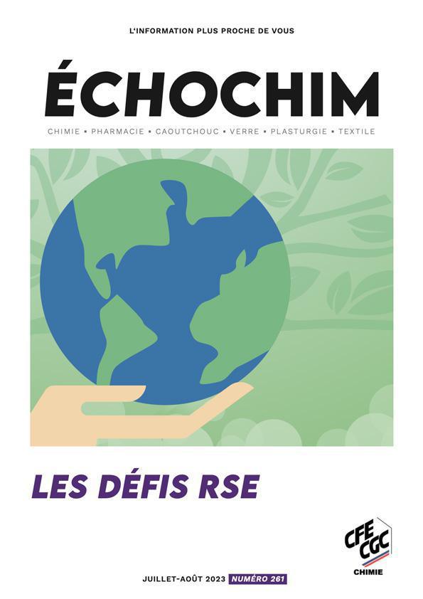 ECHOCHIM "LES DEFIS RSE" Juillet-Août 2023