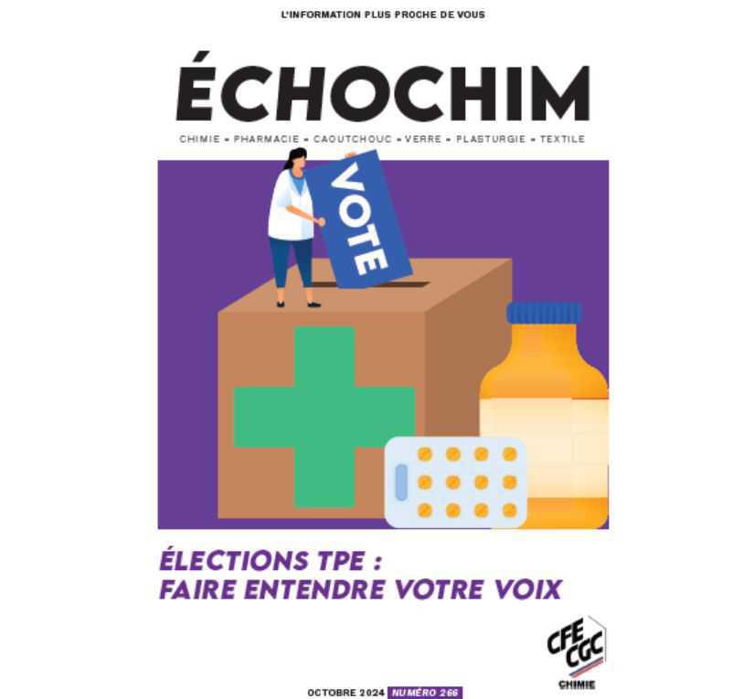 ECHOCHIM "Elections TPE : faire entendre votre voix" Octobre 2024