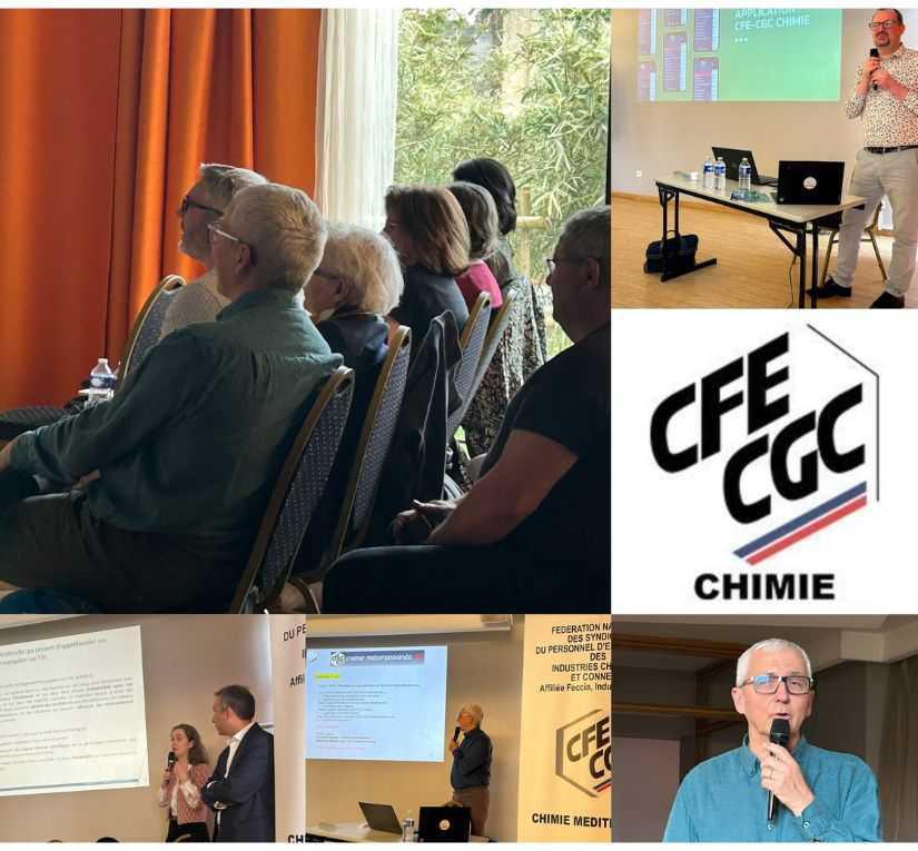 Conseil syndical Chimie Méditerranée des 3 et 4 avril 2025