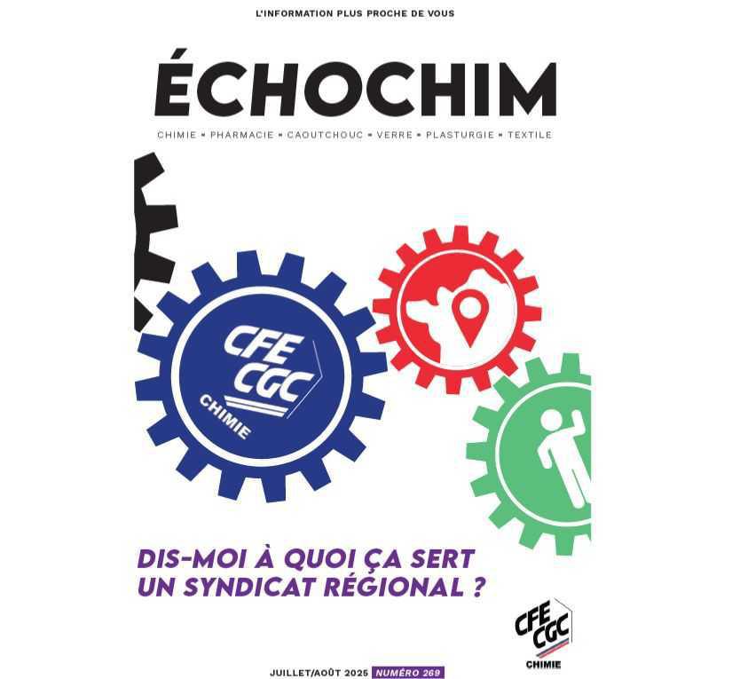 ECHOCHIM n°269 "Dis-moi à quoi ça sert un syndicat régional ?"