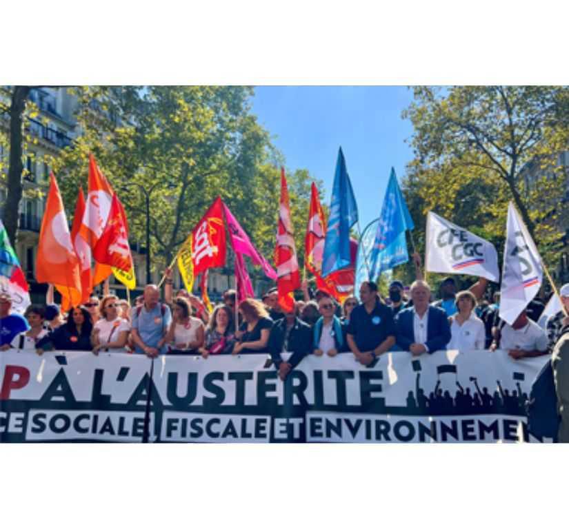 Intersyndicale : la CFE-CGC en première ligne Intersyndicale : la CFE-CGC en première ligne