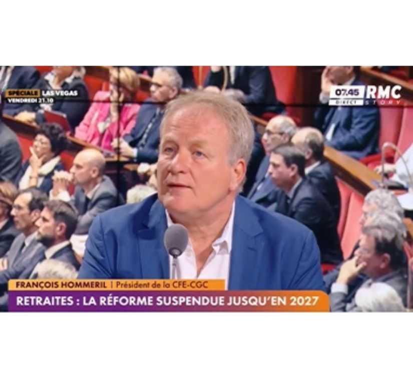 Budget Lecornu 2, réforme des retraites : François Hommeril réagit Budget Lecornu 2, réforme des retraites : François Hommeril réagit