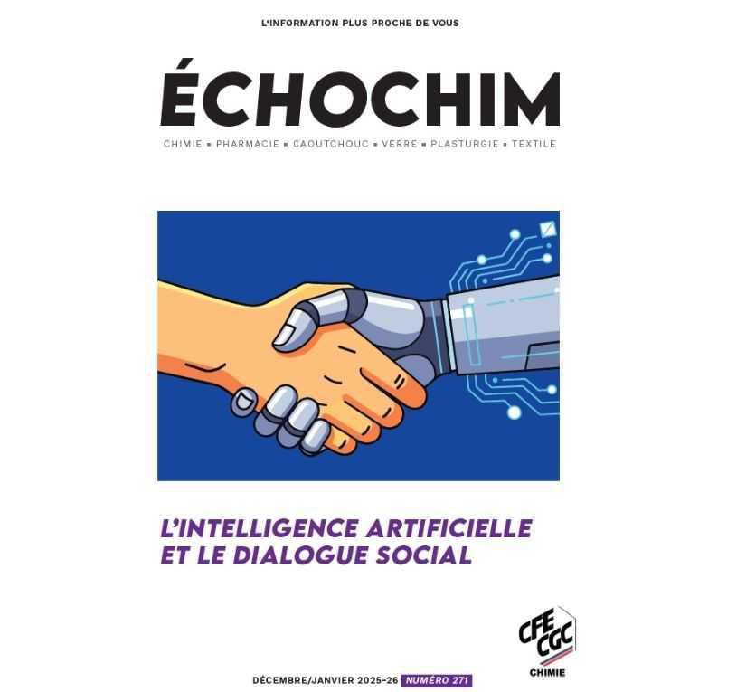 ECHOCHIM n°271 "L'intelligence artificielle et le dialogue social"