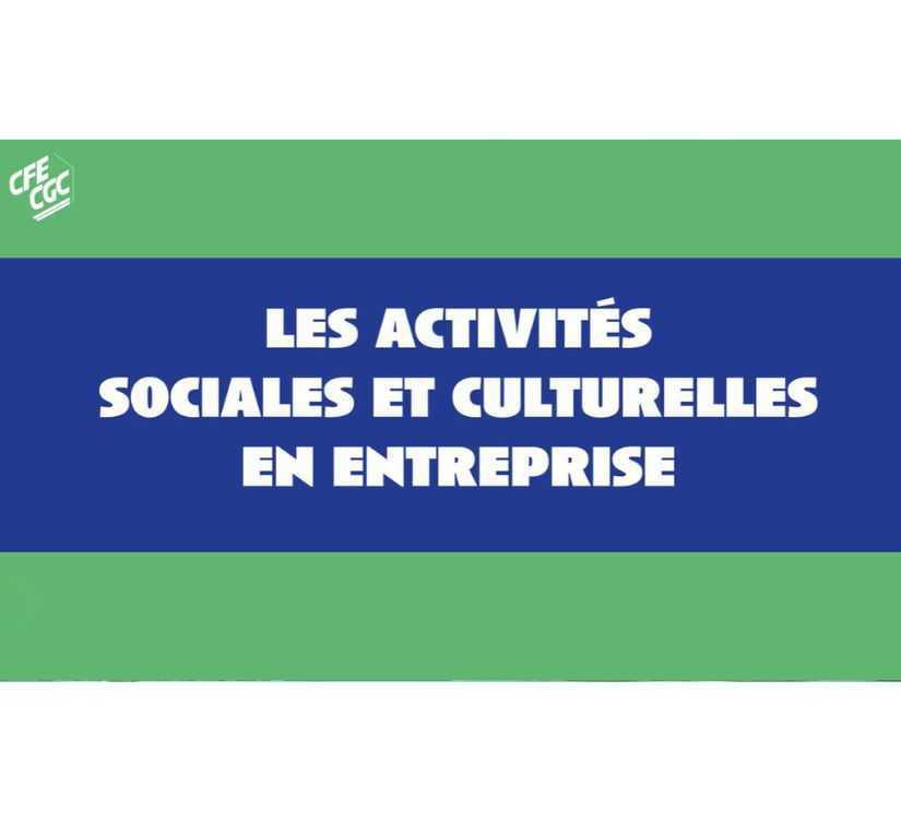 Activités sociales et culturelles : de quoi parle-t-on ?