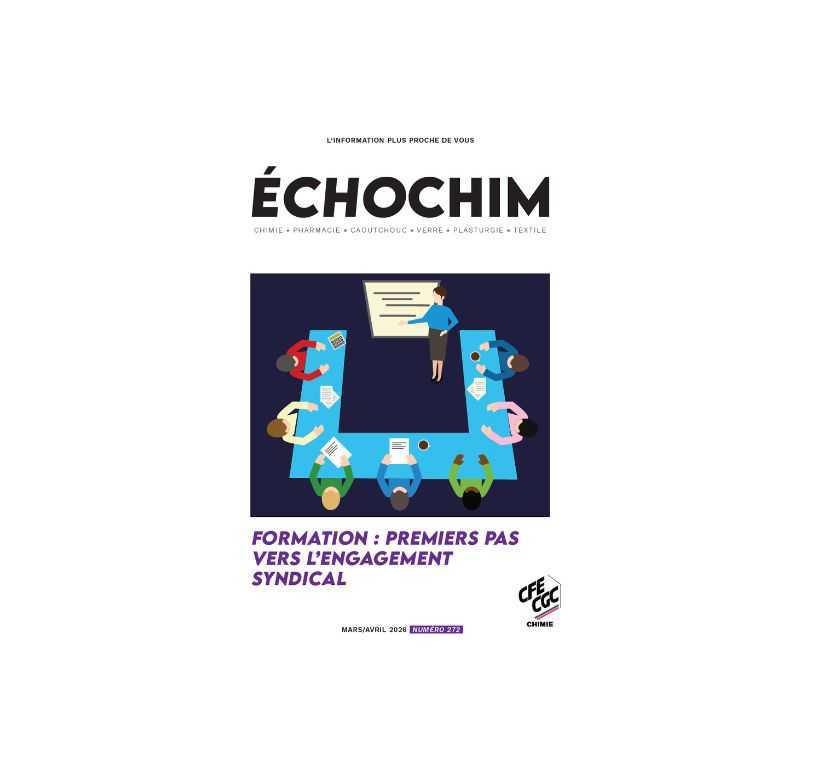 ECHOCHIM n°272 : "Formation : premiers pas vers l'engagement syndical"