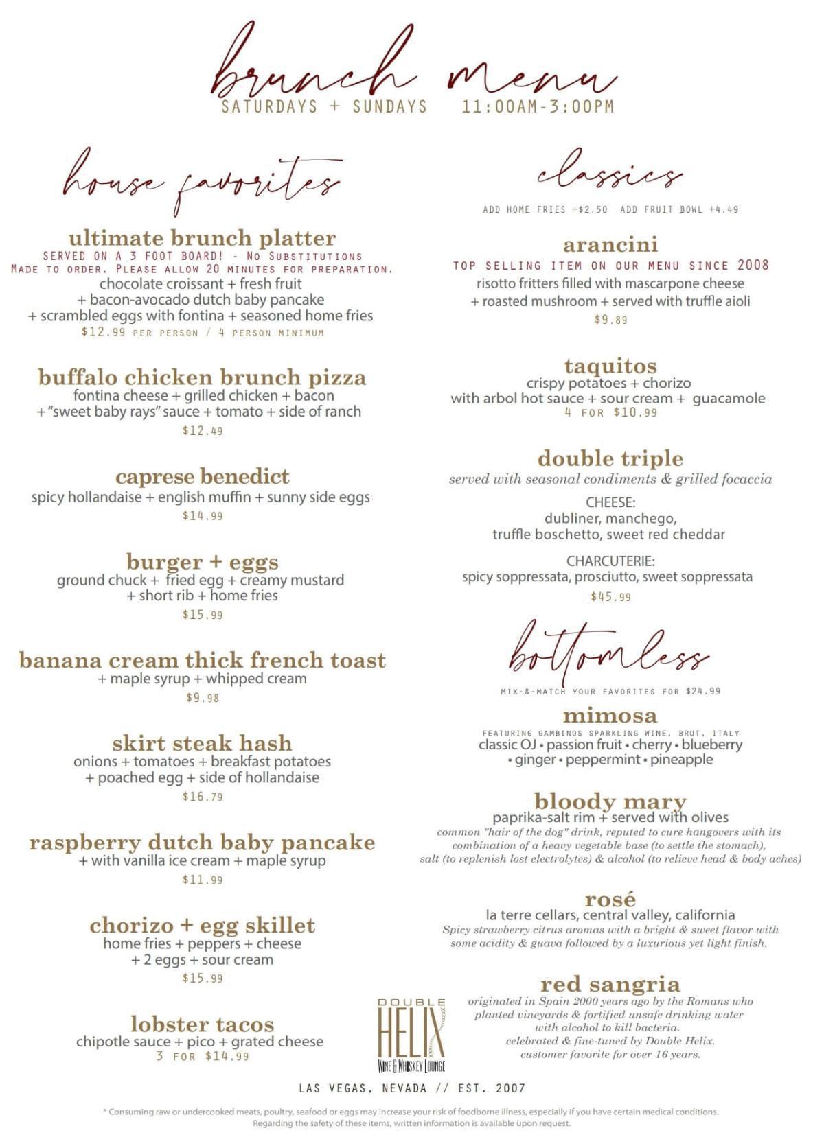 Menus