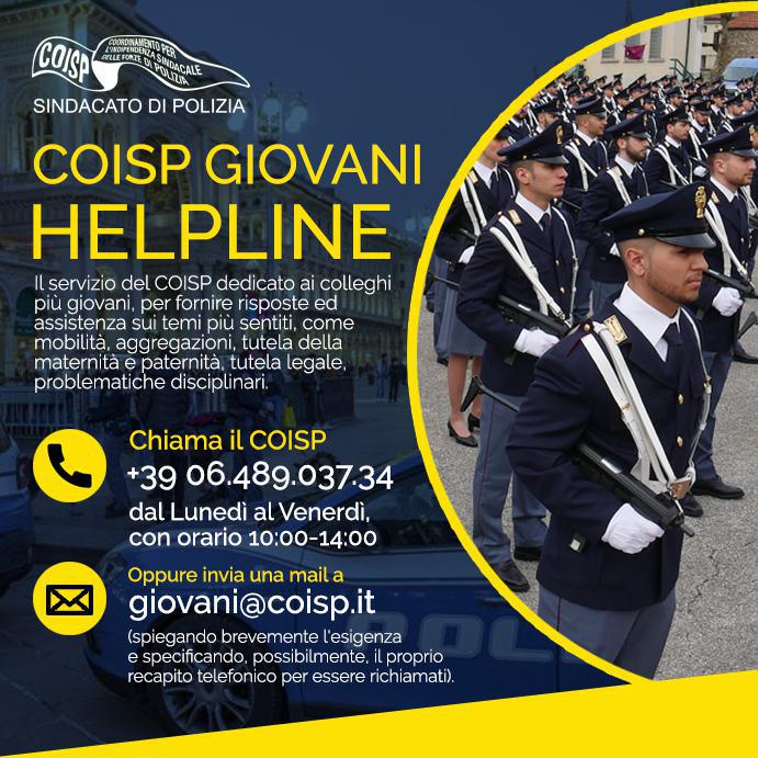 COISP Giovani HELPLINE