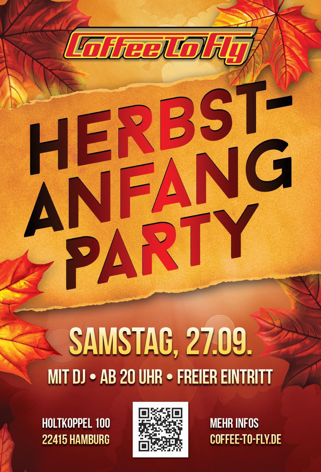 Herbstanfangparty Freier Eintritt + DJ