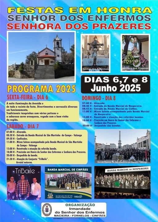 Festas em Honra do Senhor dos Enfermos e Senhora dos Prazeres