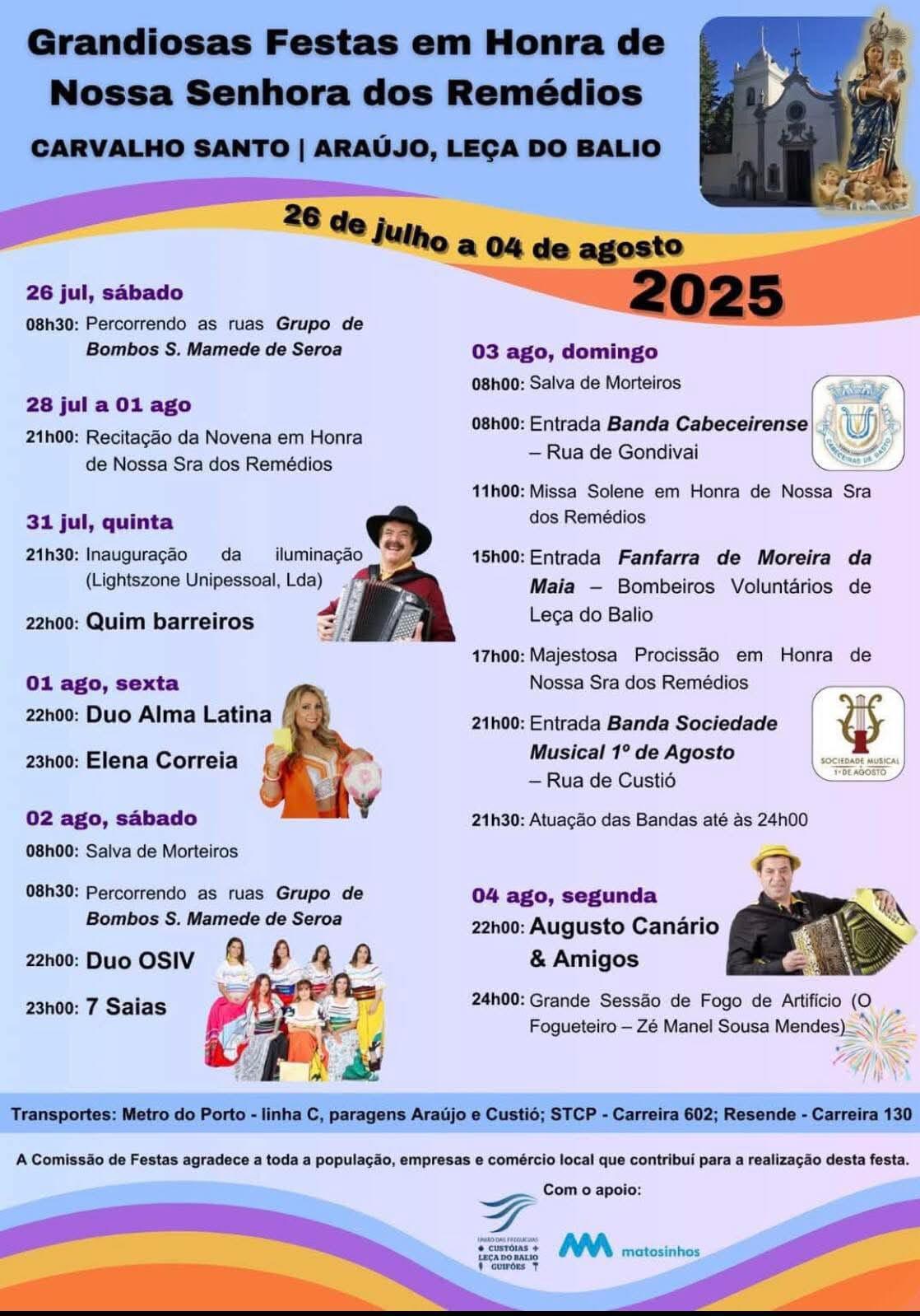 Festas em Honra de Nossa Senhora dos Remédios