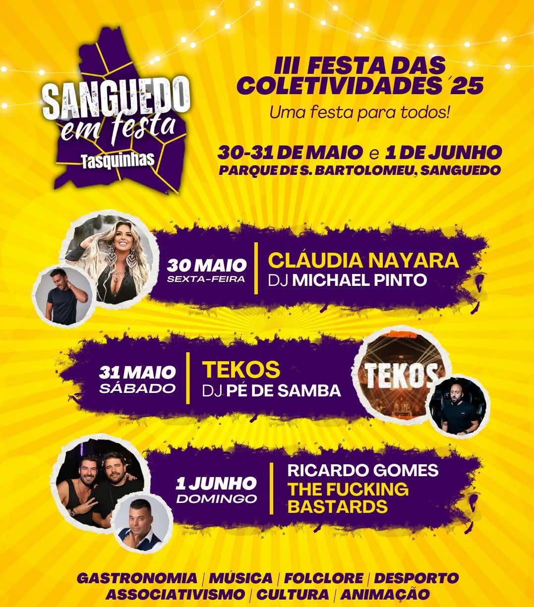 III Festa das Coletividades – Sanguedo em Festa