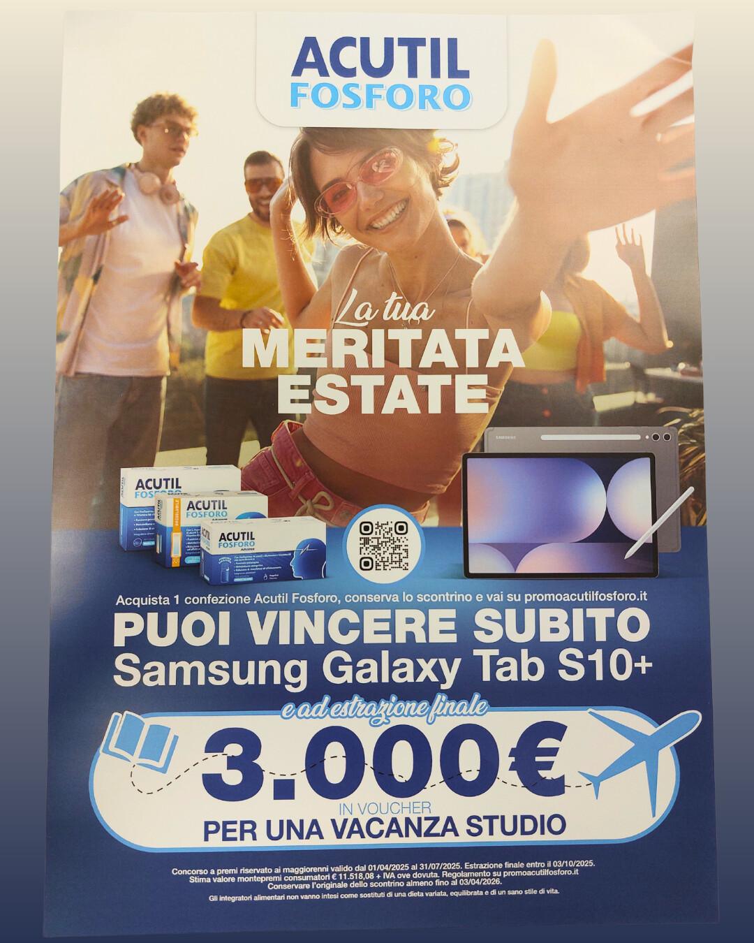 Promo + Concorso Acutil Fosforo
