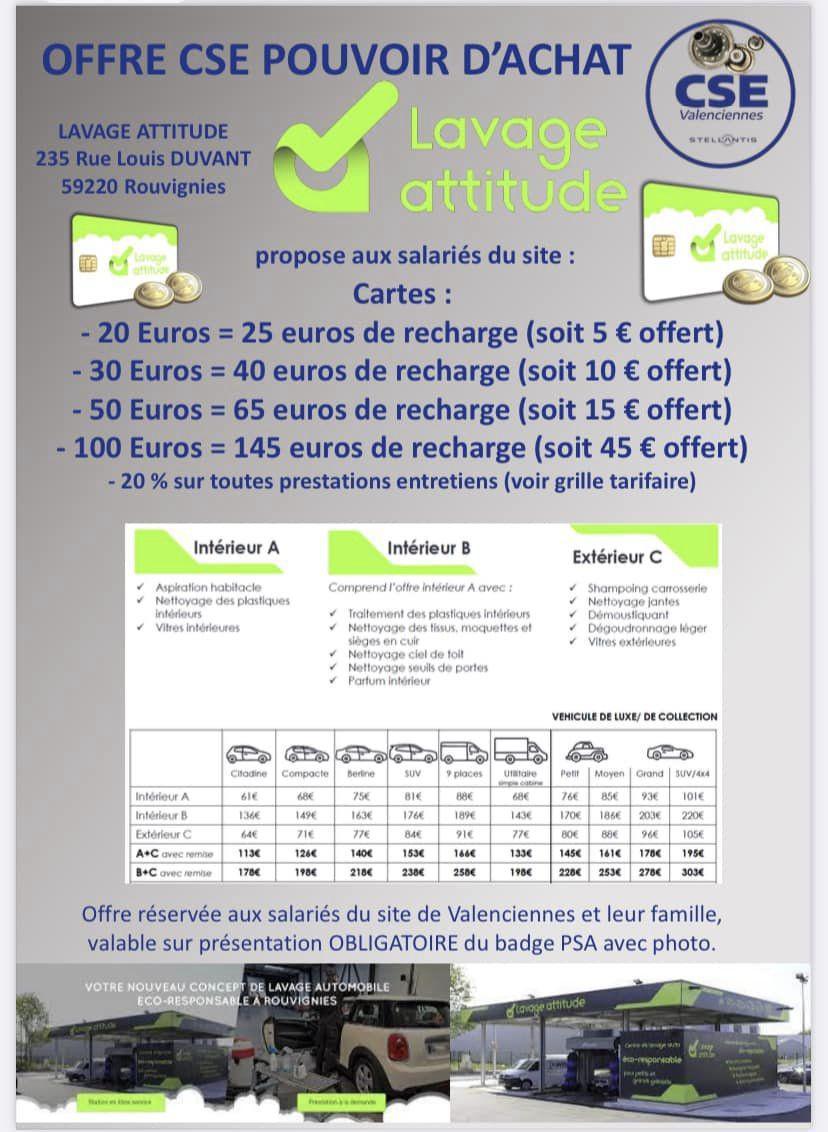 Lavage attitude Rouvignies