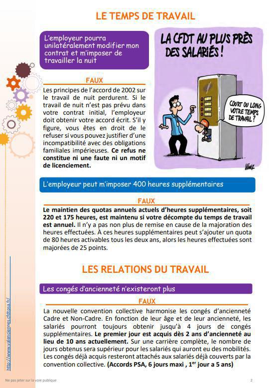 TRACT: Nouvelle Convention Collective => explications 10/10/23