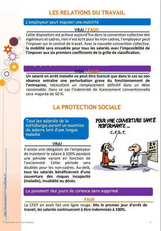 TRACT: Nouvelle Convention Collective => explications 10/10/23