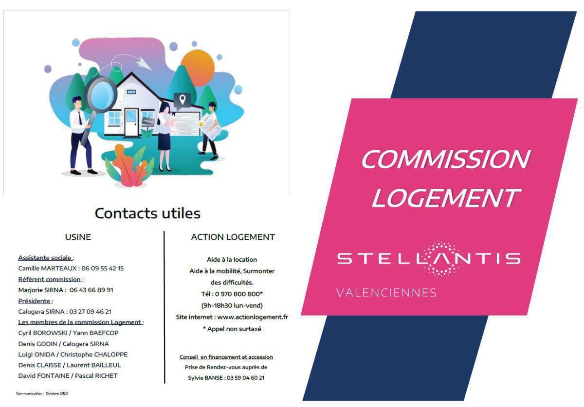Commission LOGEMENT Commission LOGEMENT