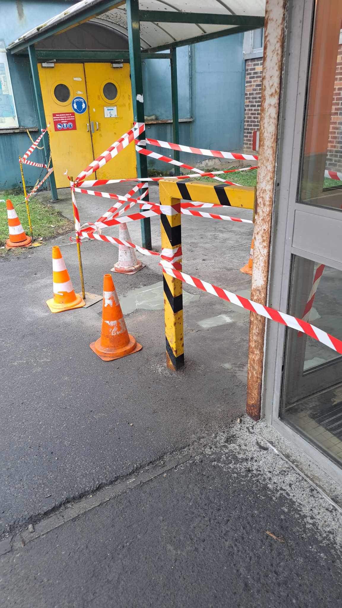 Nos actions : Risque sécurité Vestiaires C Nos actions : Risque sécurité Vestiaires C