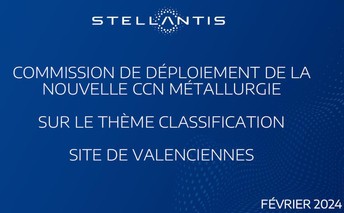 Commission de suivi classification de février