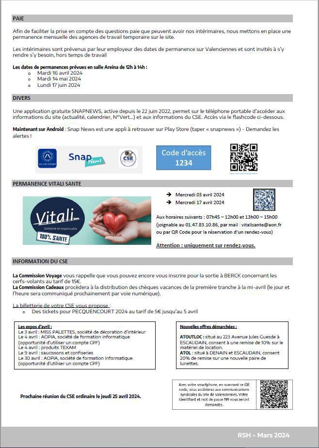 CSE ORDINAIRE 28/03/24