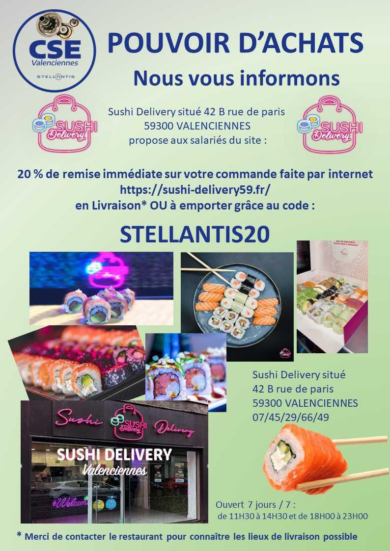 Sushi Delivery