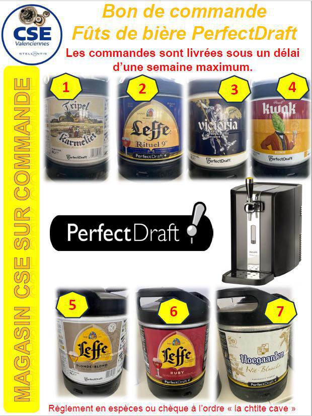 Commande de Fut de bière
