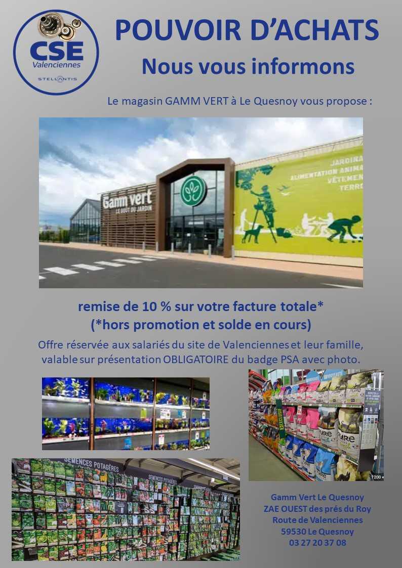 Gamm Vert